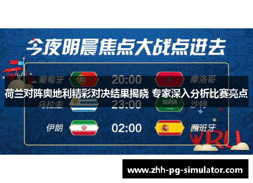 荷兰对阵奥地利精彩对决结果揭晓 专家深入分析比赛亮点